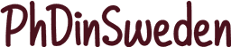 PhDInSweden logo